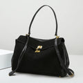 Tote Bag Autumn Winter High Grade Frosted Leather Bag Rodeo Bag Large Capacity Office Women Bag