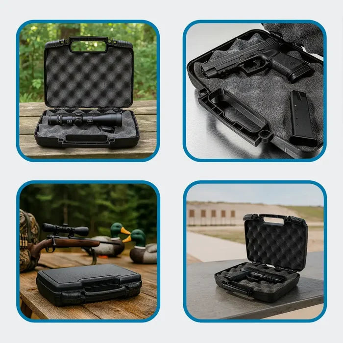 Tradesman™ 10.5 Inch Black Case 6776TC with Foam Interior - 50/50 Lid to Base Split