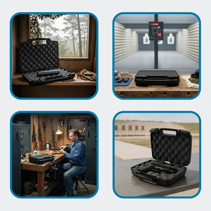 Tradesman™ 14 Inch Black Case 6781TC with Foam Interior - 50/50 Lid to Base Split