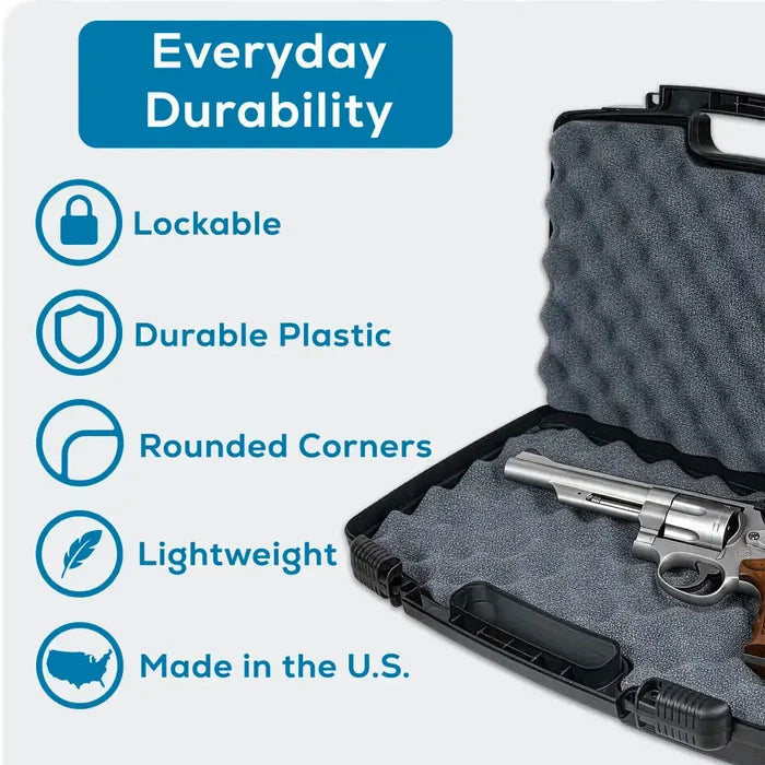 Tradesman™ 17 Inch Black Case 6785TE with Foam Interior - 50/50 Lid to Base Split