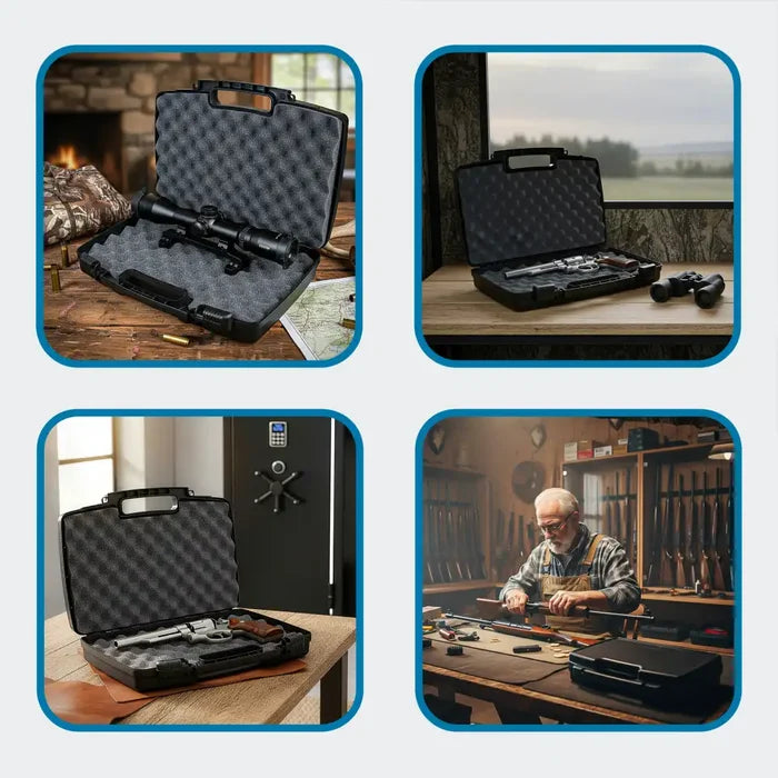 Tradesman™ 17 Inch Black Case 6785TE with Foam Interior - 50/50 Lid to Base Split