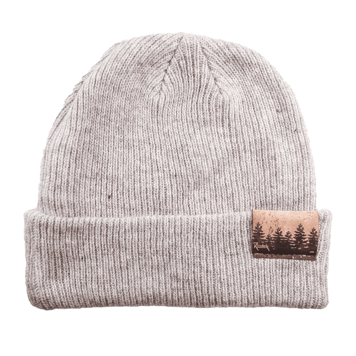 Treeline 100% Merino Wool + Cork Beanie | Heather