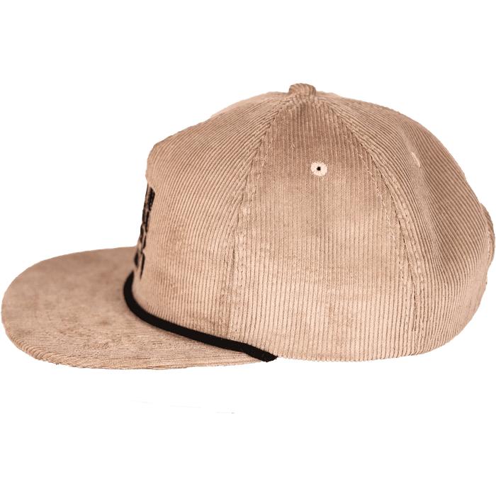 Trillium Hemp Corduroy Strapback | Beige