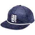 Trillium Hemp Corduroy Strapback | Blue