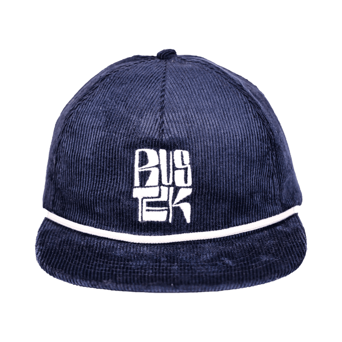Trillium Hemp Corduroy Strapback | Blue