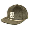Trillium Hemp Corduroy Strapback | Green