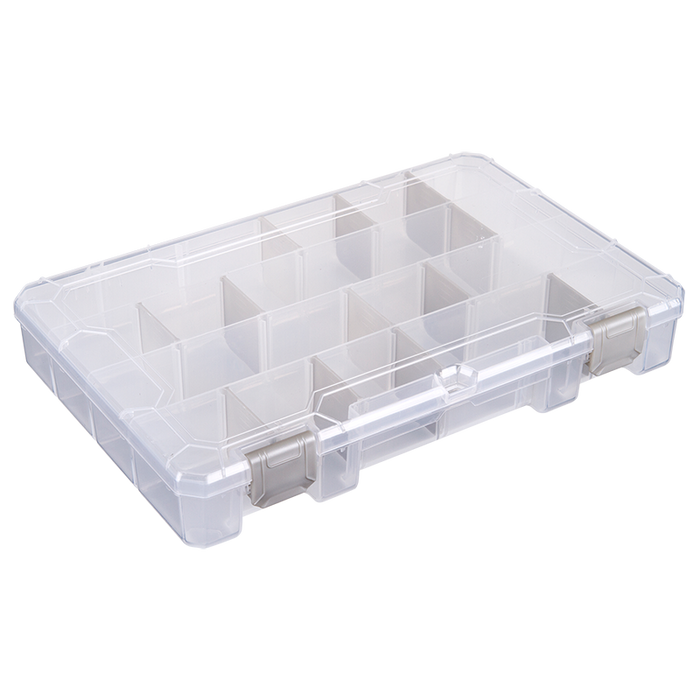 6748TE (T4007AT) Tuff Tainer Compartment Box with Anti-Tarnish Dividers – Closed View