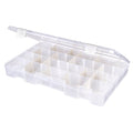 6758TE (T5007AT) Tuff Tainer Compartment Box with Anti-Tarnish Dividers – Open View