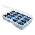 Tuff Tainer® Series 6774TE (T7004) Translucent 7 Compartment Box with Dividers