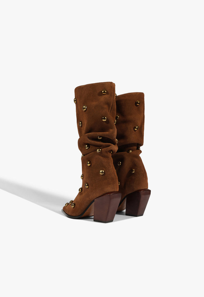 Tulsa Studs Suede Boot - Schutz Shoes