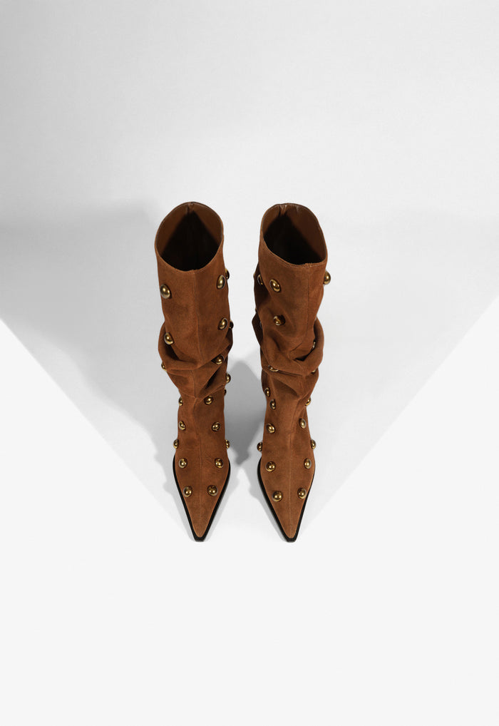Tulsa Studs Suede Boot - Schutz Shoes