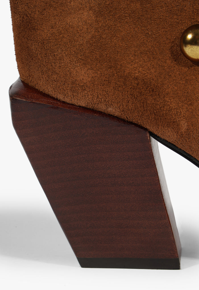 Tulsa Studs Suede Boot - Schutz Shoes