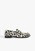 Tyche Calf Hair Flat 5 White Hair Calf - Schutz Shoes