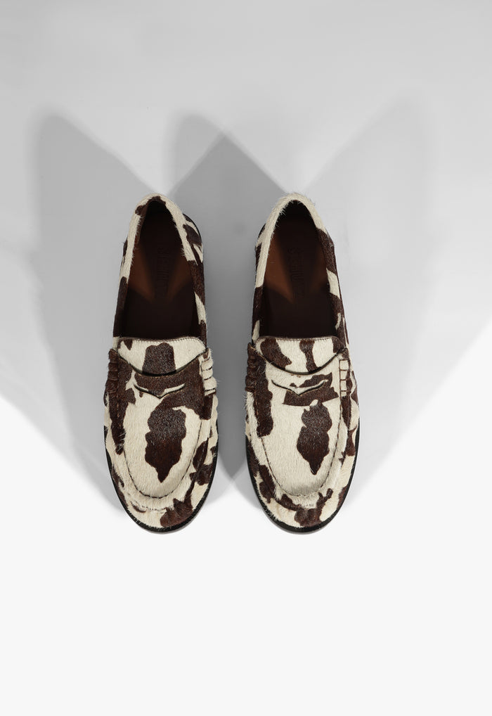 Tyche Calf Hair Flat - Schutz Shoes