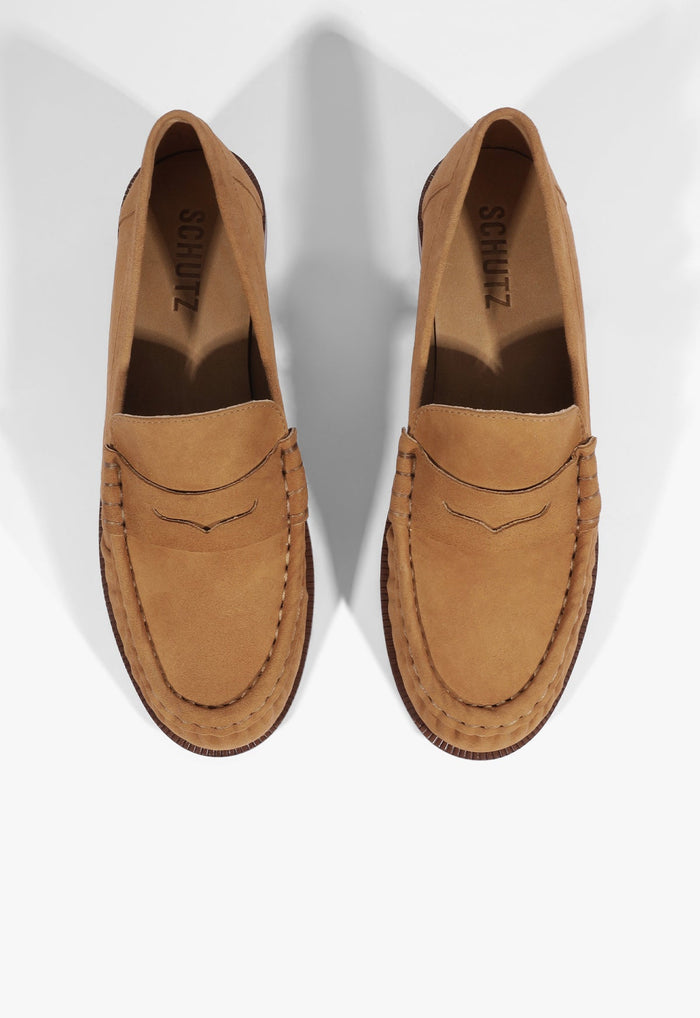 Tyche Leather Loafer Flat - Schutz Shoes