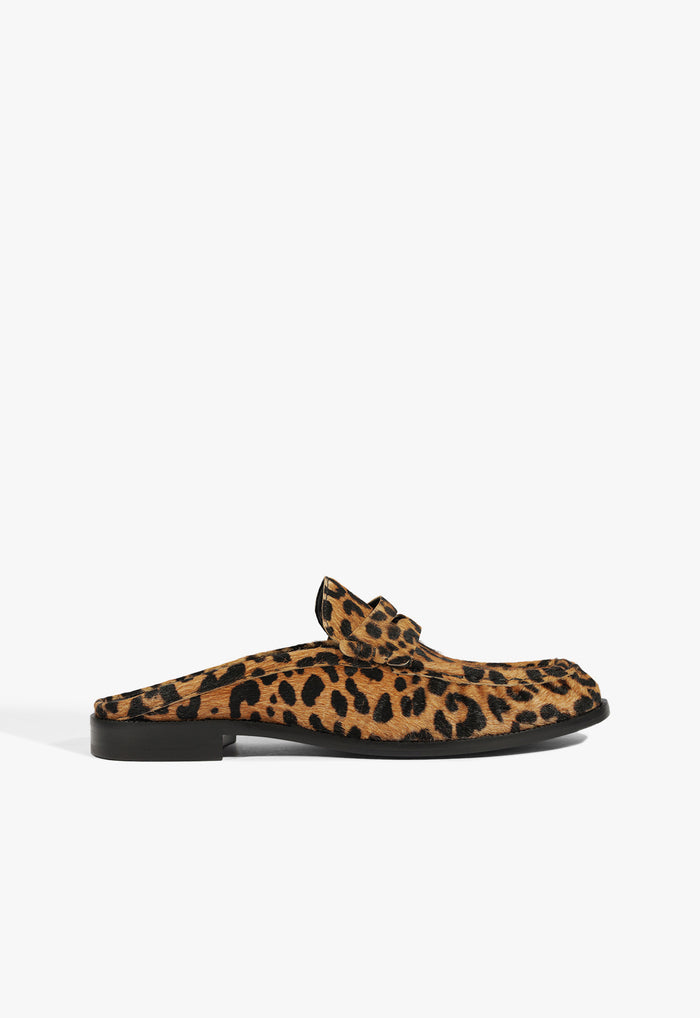 Tyche Mule Calf Hair Flat 5 Animal Hair Calf - Schutz Shoes
