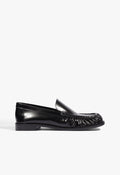 Tyla Leather Loafer Flat 5 Black Leather - Schutz Shoes