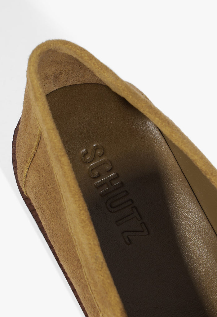 Tyla Suede Flat - Schutz Shoes