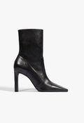 Ulla Leather Bootie 5 Black Leather - Schutz Shoes