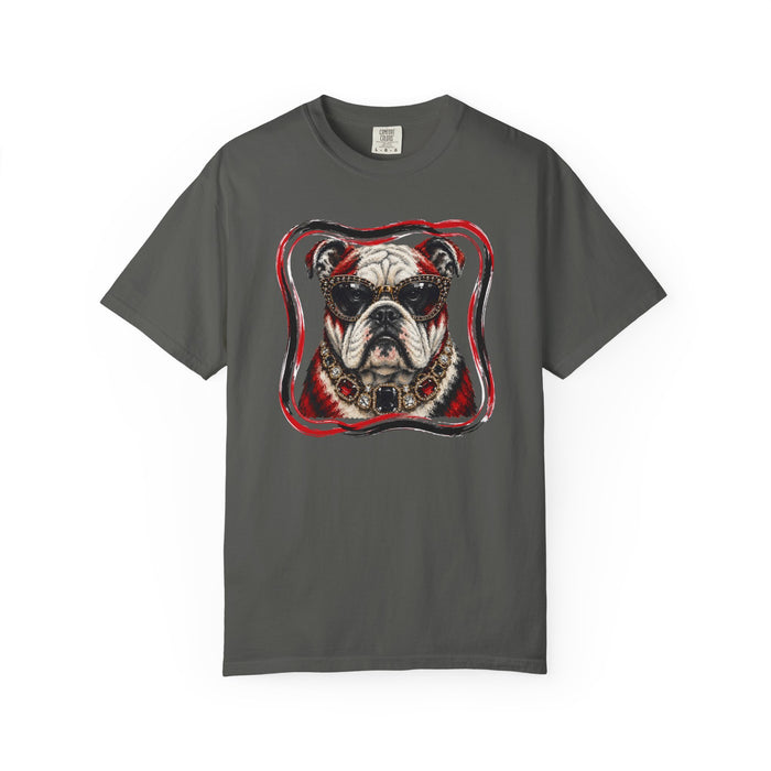 Unisex Garment-Dyed T-shirt - Glam Bulldog