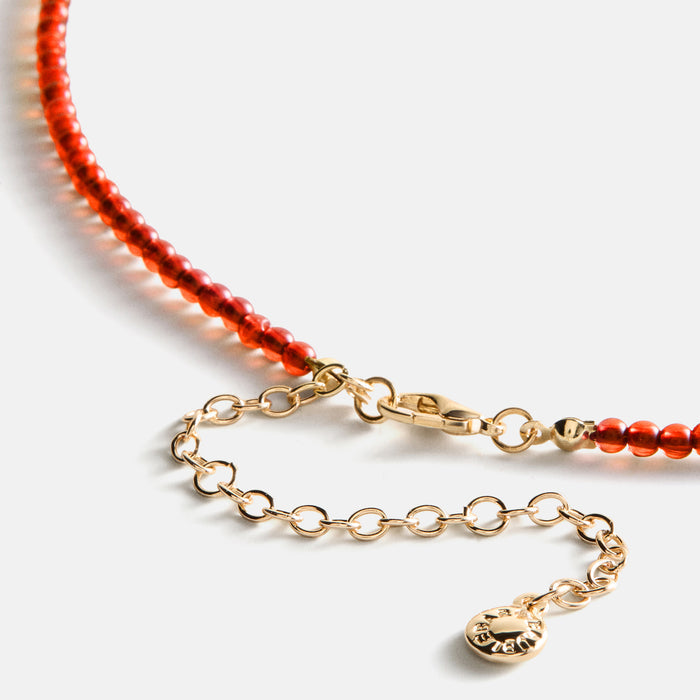 University of Georgia Delicate Beaded Necklace - University of Georgia