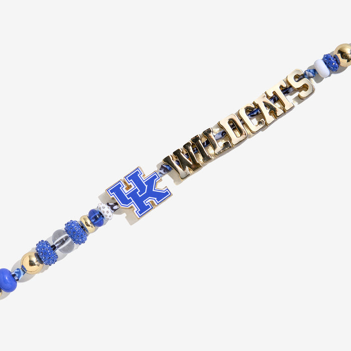 University of Kentucky Beaded Bandana Phone Charm - University of Kentucky