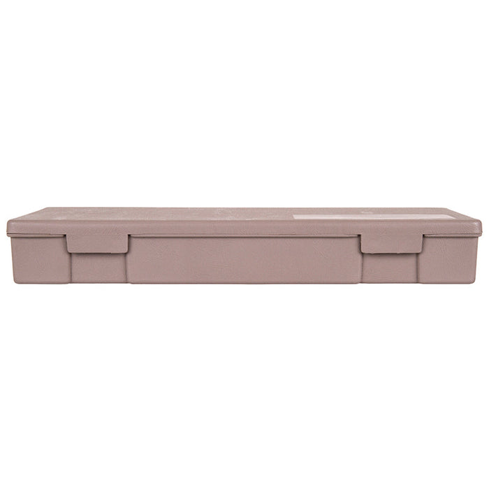 6172VB (V701) V-Series One Compartment Box, Taupe in Color – Latch View