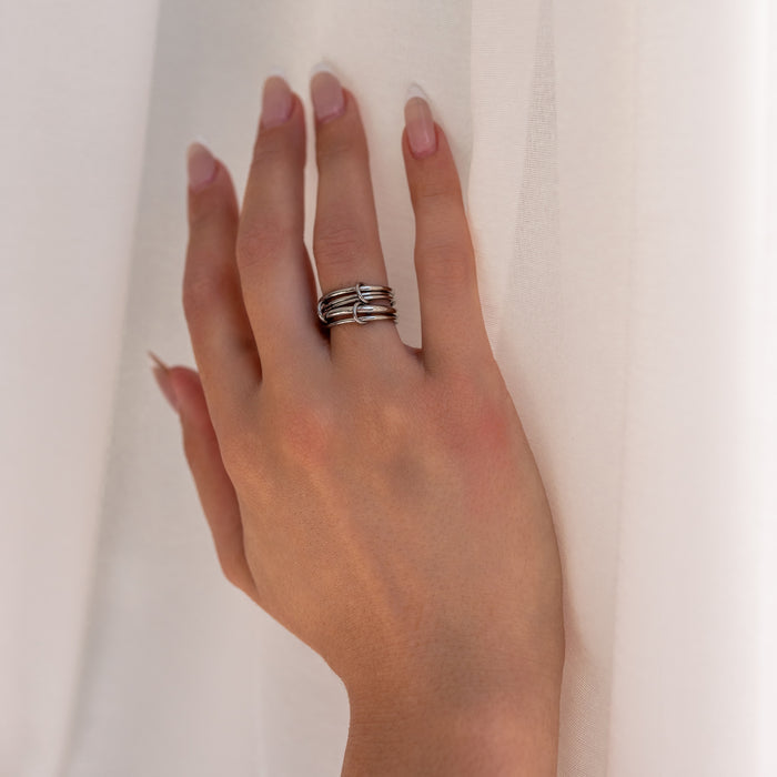 Vault Ring Silver