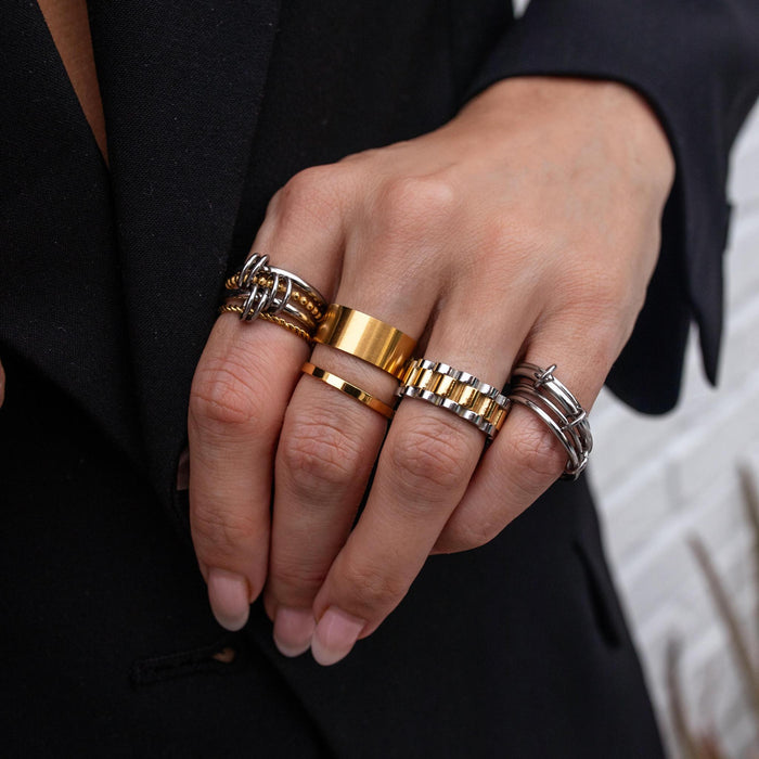 Vault Ring Silver