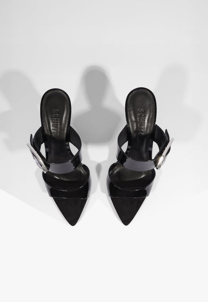 Venus Mule Patent Leather Sandal - Schutz Shoes