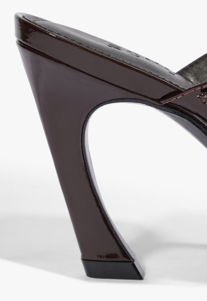 Venus Mule Patent Leather Sandal - Schutz Shoes