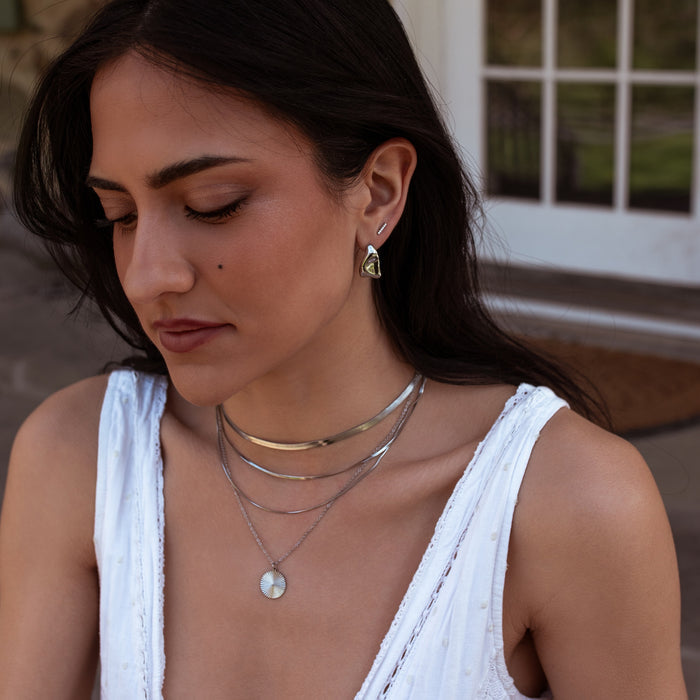 Vespera Earrings Silver