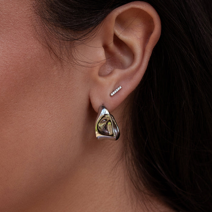 Vespera Earrings Silver