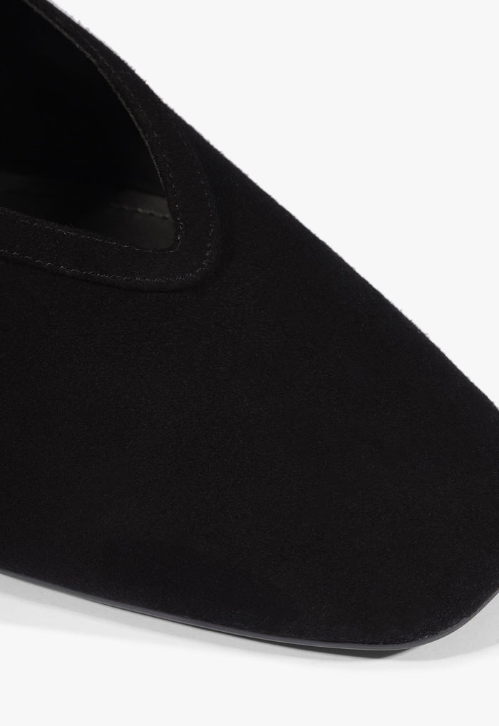 Vick Buckle Suede Ballet Flat - Schutz Shoes