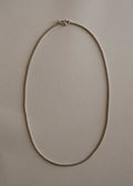 Vintage 925 Sterling Silver Box Chain Necklace