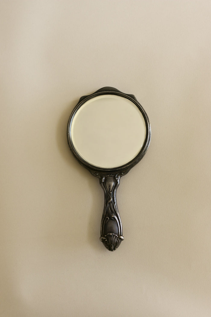 Vintage Art Noveau Hand Mirror