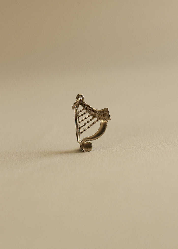 Vintage Harp Pendant