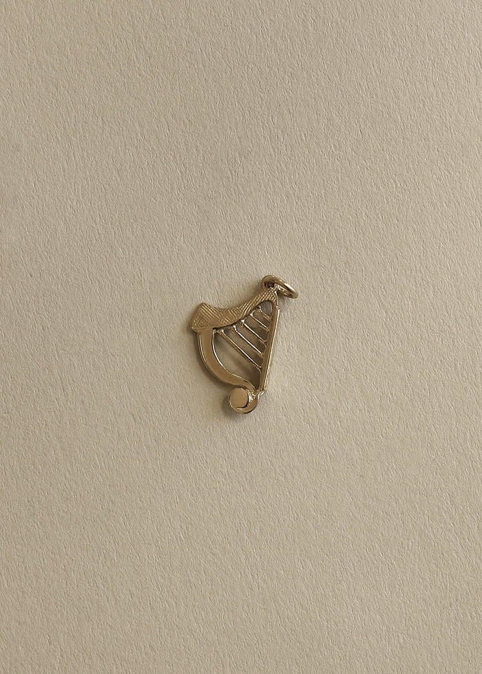 Vintage Harp Pendant