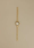 Vintage Quartz Circle Watch