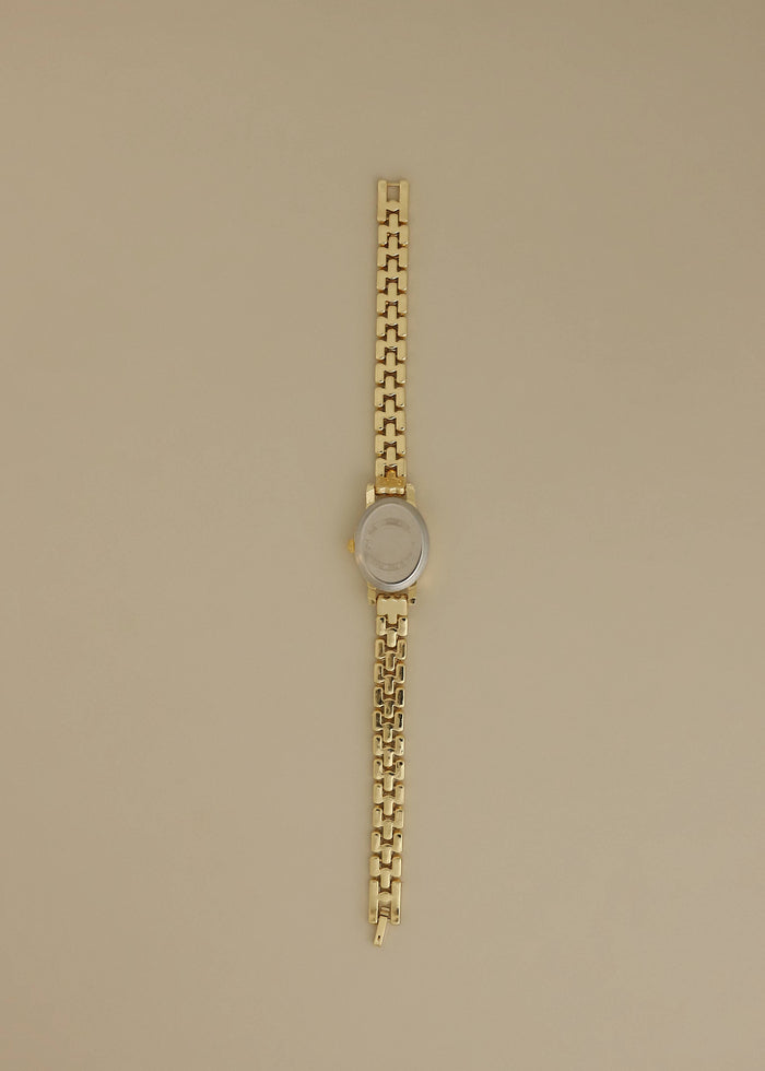 Vintage Quartz Oval Watch
