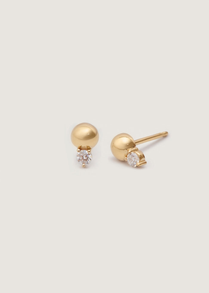 alt="Olivia II Round Diamond Studs"