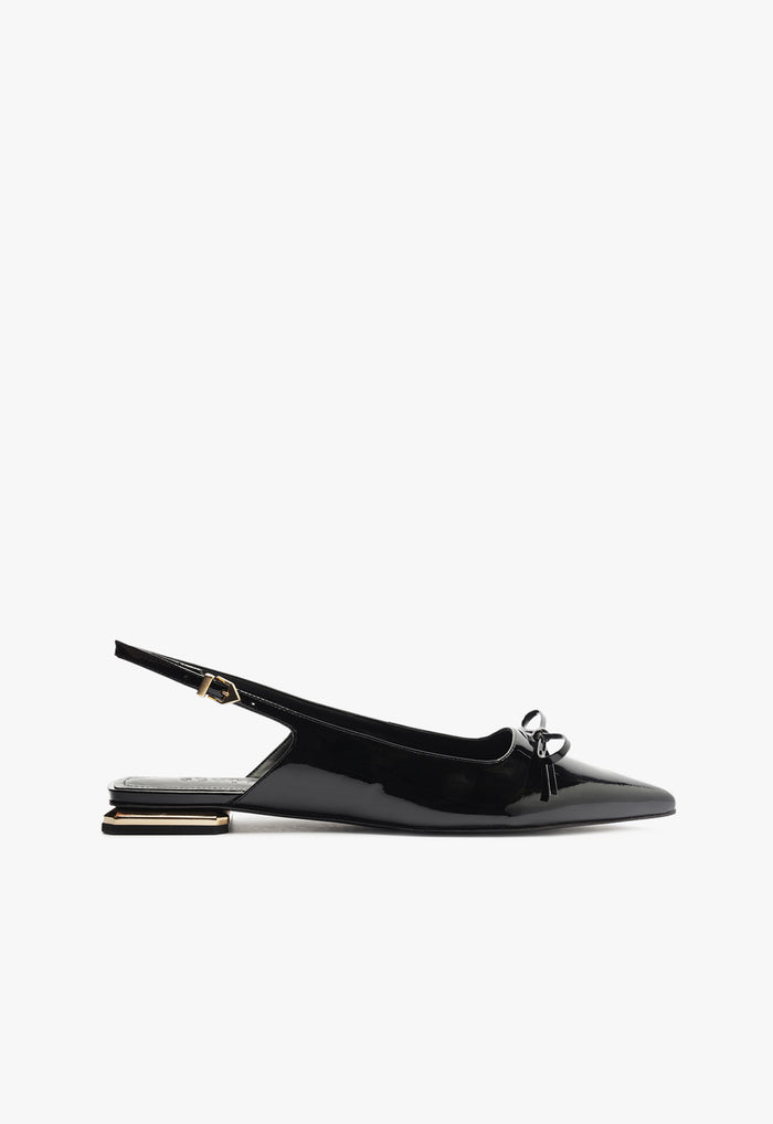 Violetta Sculpt Ballet Flat 5 Black Patent - Schutz Shoes