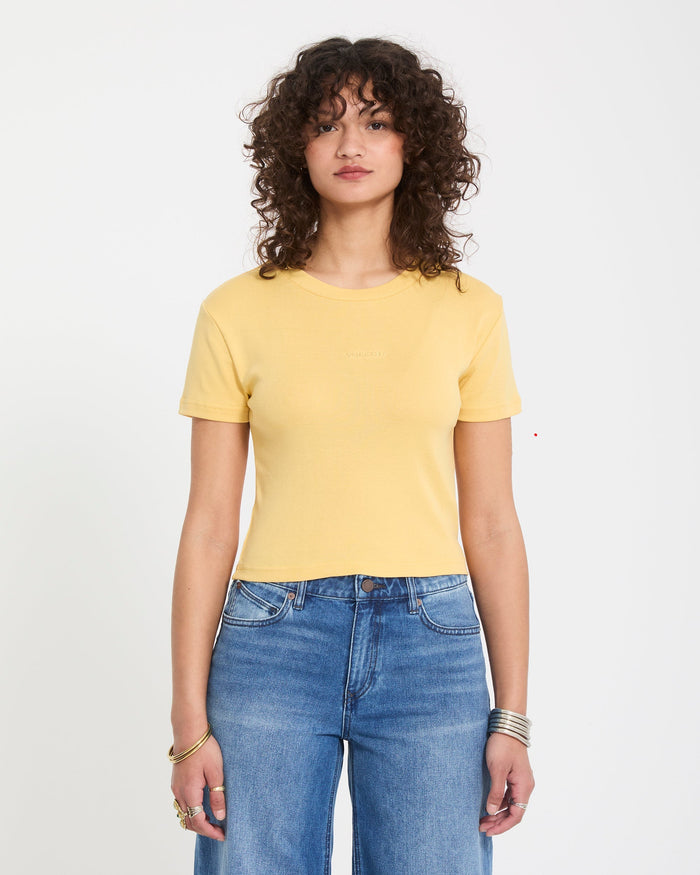 Volcomstone Tight crop top - Sunburst