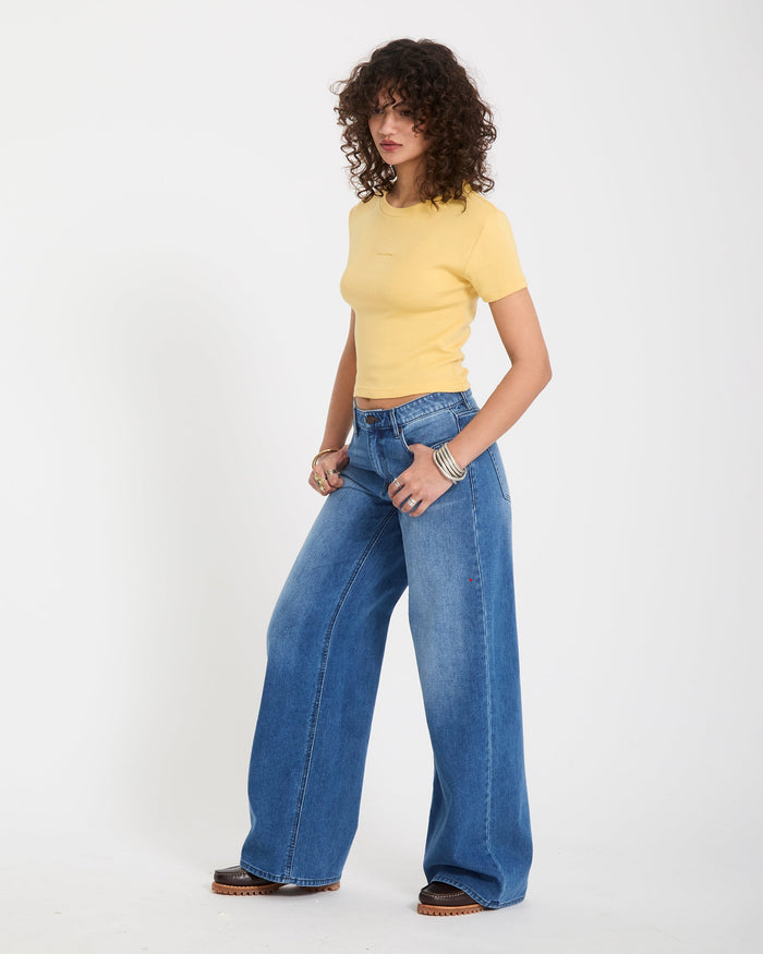 Volcomstone Tight crop top - Sunburst