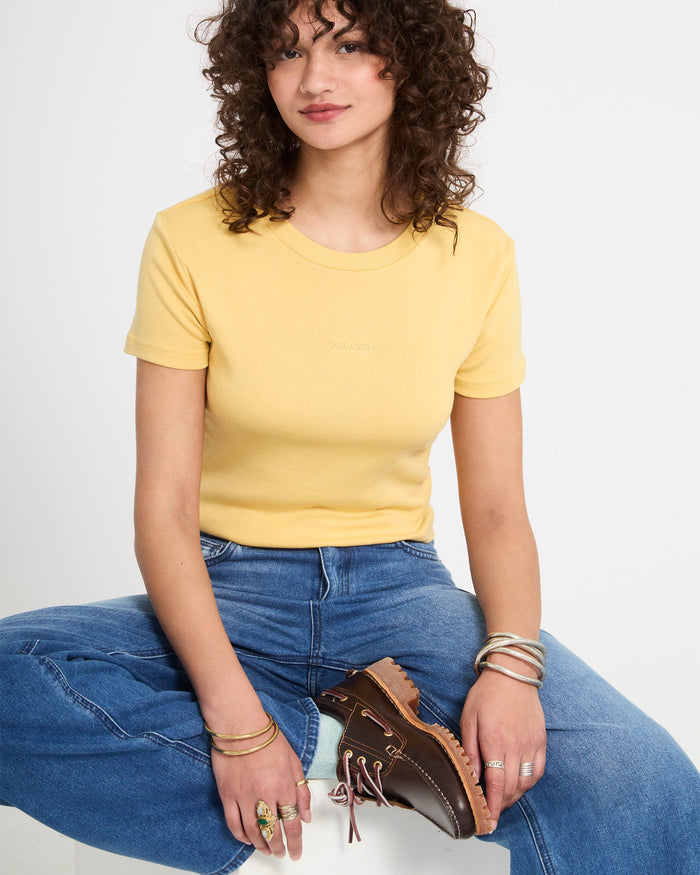 Volcomstone Tight crop top - Sunburst