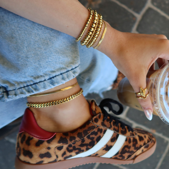Walking on Sunshine Anklet Gold