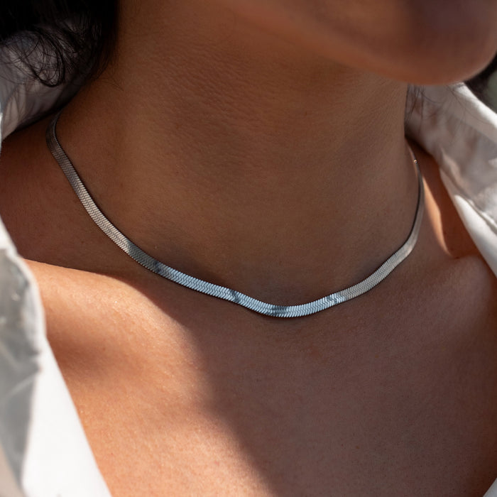 Weekender Necklace Silver