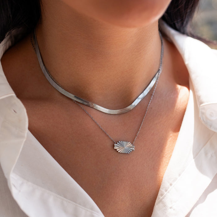 Weekender Necklace Silver