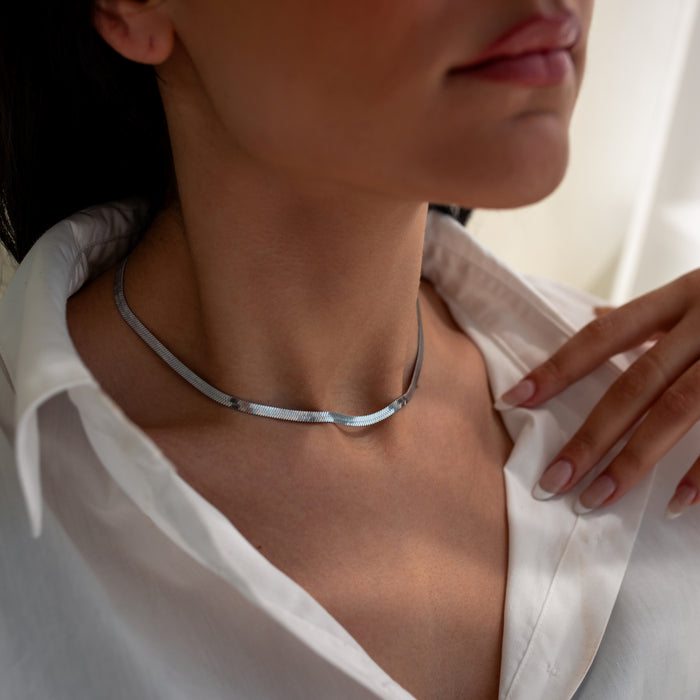 Weekender Necklace Silver