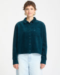 Weellow Corduroy Shirt - Emerald Green